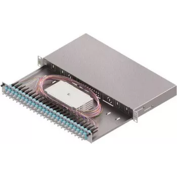 ZVK LSB1C223 Fiber Optic Splice Enclosure Basic 1HE 24x SC-Duplex OM3 Extractable