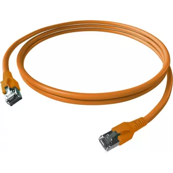 EasyLan FlexBoot Cat.6 S/FTP Patch Cable Orange 7.5m