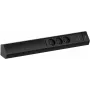 Bachmann CASIA 2 3x Schuko kištukinis lizdas su 1x USB-A ir 1x USB-C įkrovimu 22W juoda