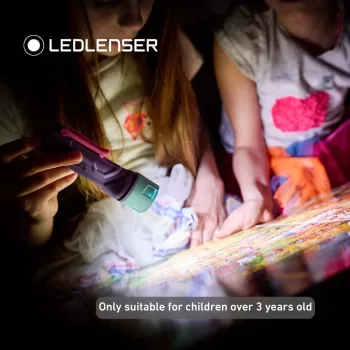 LEDLENSER Kidbeam4 Vaikiškas žibintuvėlis alyvinė