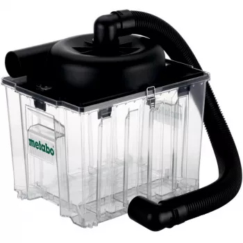 Metabo išankstinis atskyriklis universaliems dulkių siurbliams, 20 L, 35 mm, cikloninė technologija, pilka/juoda