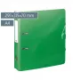 BRUNNEN WAVE Lever Arch File Green Plastic 7,0 cm DIN A4