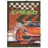 BRUNNEN Fast Wheels Dokumentų aplankas A4 Raudona/Žalia