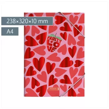 BRUNNEN Fruity Love Collection aplankas A4 rožinė/raudona, 1 vnt. (1041604522)