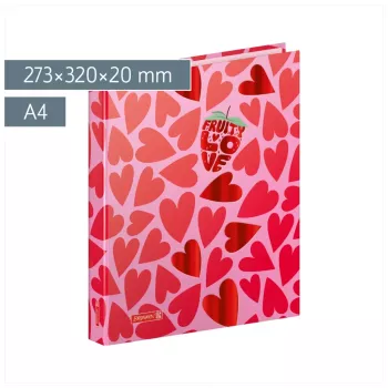 Brunnen Fruity Love aplankas su segtuku rožinis