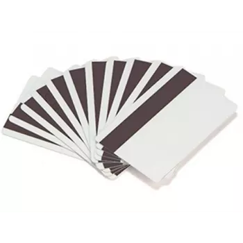 ARTDEV Blank PVC kortelė - 30mil 0,76mm su neužprogramuota Hi-Co magnetine juostele - balta