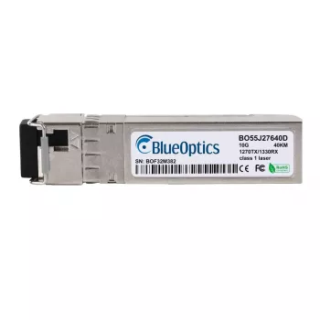 BlueOptics SFP+ 10GBASE-BX40-U 40km BiDi siųstuvas-imtuvas (1330nm TX/1270nm RX), skirtas TP-Link SFP-10G-BX-U-40KM