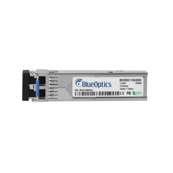 BlueOptics BO05C13620D suderinamas Ruckus SFP-1G-LX-20KM SFP siųstuvas-imtuvas, LC Duplex, 1000BASE-LX, 20 km, vienmodis šviesolaidis
