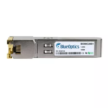 Suderinamas Ruckus E1MG-TX BlueOptics BO08C28S1 SFP siųstuvas-imtuvas, varinis RJ45, 1000BASE-T, 100 metrų