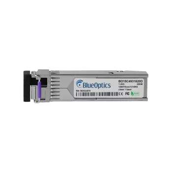 BlueOptics BO15C4931620D suderinamas Ruckus E1MG-BXD SFP siųstuvas-imtuvas, LC Simplex, 1000BASE-BX-D, vienmodis, 10 km
