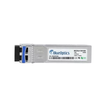 BlueOptics BO35J13610D suderinamas Ruckus 57-1000076-01 SFP+ siųstuvas-imtuvas, LC Duplex, 10GBASE-LR, vienmodis, 10 km