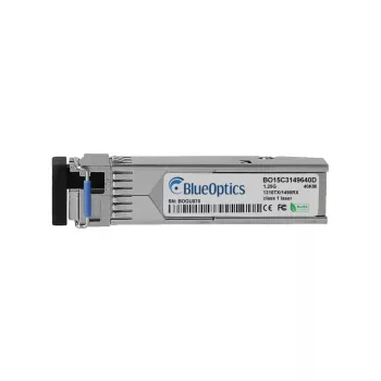 BlueOptics BO15C3149640D suderinamas SFP siųstuvas-imtuvas, skirtas TP-Link SFP-BXU34-40KM, 1000BASE-BX, LC Simplex, 40 km