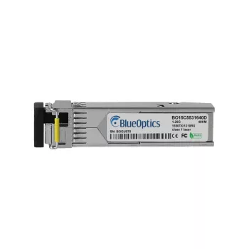 BlueOptics BO15C5531640D SFP siųstuvas-imtuvas, LC Simplex, 1000BASE-BX, 40 km, suderinamas su TP-Link SFP-BXD53-40KM