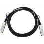 BlueOptics Edge Core ET7402-DAC-0.5M suderinamas tiesioginio prijungimo varinis kabelis, 100GBASE-CR4, InfiniBand EDR, 30AWG, 0,5 m (ET7402-DAC-0.5M-BL)