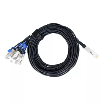 BlueLAN BL292701W3M26 suderinamas su Arista CAB-D-8S-200-2.5 pasyvus 200GBASE-CR8 QSFP-DD į 8x25GBASE-C Breakout DAC kabelis 3m