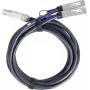 BlueOptics M-Series R8M57-63001 suderinamas BlueLAN QSFP56 į 2x QSFP56 pasyvus tiesioginio prijungimo atšakos kabelis, 2m, AWG26