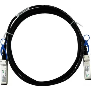 BLUEOPTICS Suderinamas GIGABYTE SFP28-DAC-2M BlueLAN 25GBASE-CR Pasyvus SFP28 į SFP28 Tiesioginio Prijungimo Laidas, 2 Metrai, AWG30 (SFP28-DAC-2M-BL)