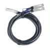 BlueLAN NVIDIA suderinamas 400GBASE-CR8 QSFP-DD į 2x QSFP56 tiesioginio prijungimo varinis atšakos kabelis, 1 m