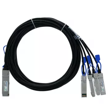 BlueOptics D-Link DEM-CB100Q28-4S28-50CM suderinamas BlueLAN pasyvus tiesioginio prijungimo šakotuvinis kabelis, QSFP28 į 4x SFP28, 100GBASE-CR4, 0,5 metro