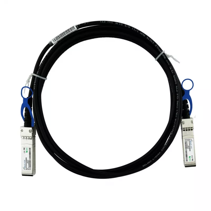 BlueLAN 25GBASE-CR Passive SFP28 Direct Attach Cable, 1 Meter, Compatible with NVIDIA 980-9I63L-00A001