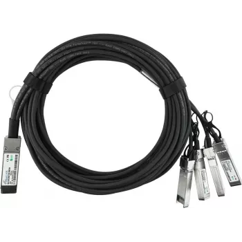 BlueOptics NVIDIA MCP7904-X02AA BlueLAN Passive 40GBASE-CR4 QSFP į 4x10GBASE-CR SFP+ Direct Attach Breakout kabelis, 3 metrai