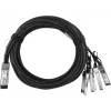 BlueOptics Dell 470-AAGD BlueLAN Passive 40GBASE-CR4 QSFP į 4x10GBASE-CR SFP+ Direct Attach Breakout kabelis, 1 m