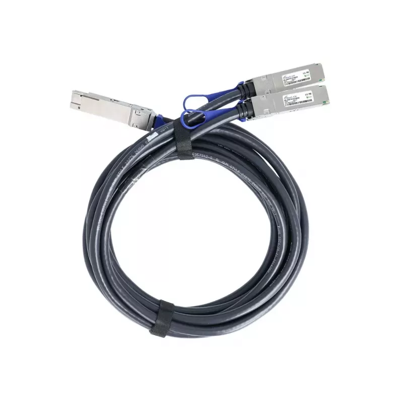 BlueLAN FN-CABLE-QSFPDD-2QSFP56-L1-BL 400G DAC Breakout Cable QSFP-DD į 2x QSFP56, 1m