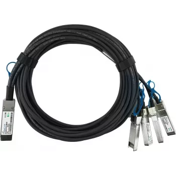 BlueLAN Passive 100GBASE-CR4 QSFP28 į 4x25GBASE-CR SFP28 Direct Attach Breakout kabelis, 2m, AWG26, suderinamas su NVIDIA 980-9I48A-00C002