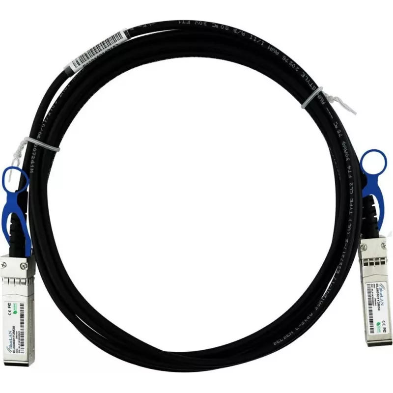 BlueLAN SFP56 Direct Attach Cable 50GBASE-CR Passive 0,5m NVIDIA 980-9I876-00G00A Suderinamas