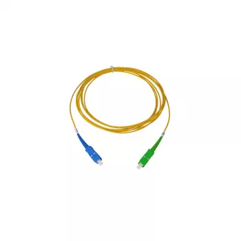 BlueOptics Simplex Fibre Optic Patch Cable SC-UPC/SC-APC Singlemode 15 Metres