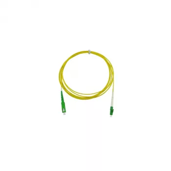 BlueOptics Simplex Fiber Optic Patch Cable LC/APC-SC/APC Single Mode OS2 7,5m Geltona