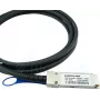 BlueOptics Compatible Brocade 100G-Q28-S28-C-0101 BlueLAN Passive 100GBASE-CR4 QSFP28 į 4x25GBASE-CR SFP28 Direct Attach Breakout kabelis, 1m, AWG26