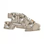 Weidmüller AITB 2.5 BB N-L Praeinamoji gnybtų jungtis, mėlyna, varžtinis sujungimas, 500V, 24A, 2,5 mm², DIN bėgelis
