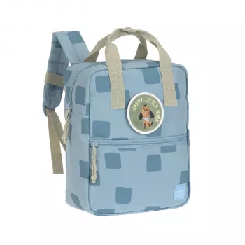 Lassig mini kvadratinė kuprinė Pattern Party Blue