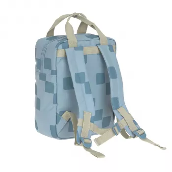 Lassig mini kvadratinė kuprinė Pattern Party Blue