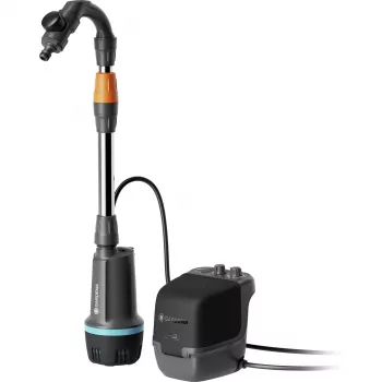 Gardena Cordless Rain Barrel Pump 2600 Comfort 18V P4A Ready-To-Use Set (14604-20)