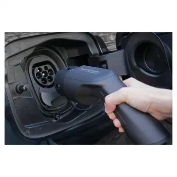 KABELMEISTER Mode 3 EV įkrovimo kabelis, 2 tipo kištukas į lizdą, 3 fazės, 16A, 11kW, mėlynas, 7,5m