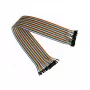 Kabelmeister Jumper Wire 40-Pin atskiriami laidai, skirti Arduino, Raspberry Pi ir kt., Moteriški-moteriški, 20 cm