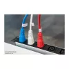 Kabelmeister Cold Device Extension Cable C14 to C13, Red, 0.5m, 3x0.75mm²