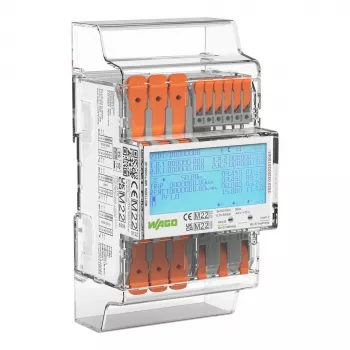 WAGO 879-3020 4PS Skaitmeninis trifazis energijos skaitiklis 65 A, atitinkantis MID reikalavimus
