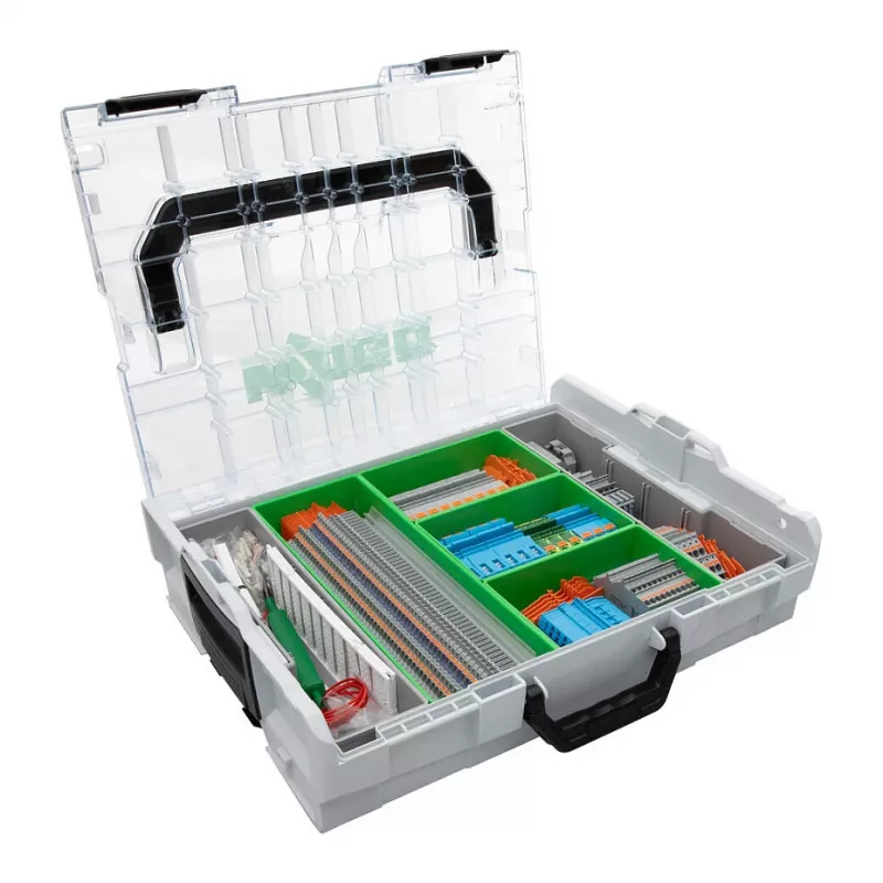 WAGO 821-162 TOPJOB®S INSTA-BOX L-BOXX® 102 Terminal Block Assortment Kit