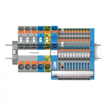 WAGO 821-107 TOPJOB S Sub-Distribution Set su pavara
