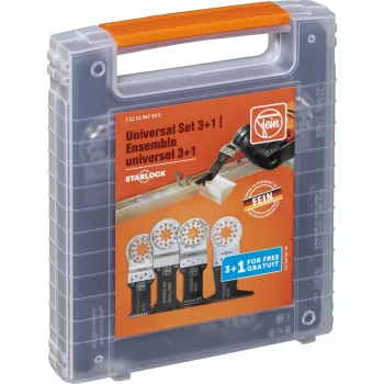 FEIN 3+1 Universal Set StarlockPlus Osciliuojantis Daugiafunkcis Įrankis 300W 230V