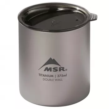MSR Titan Double Wall Mug 375 ml - Kelioninis puodelis