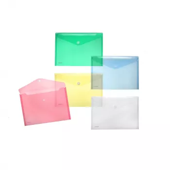 FolderSys Document Collection Sleeve 40101-94 DIN A4 Landscape Assorted 10 vnt./Pakuotė