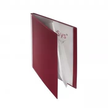 Foldersys Display Book Bordeaux su 20 kišenių