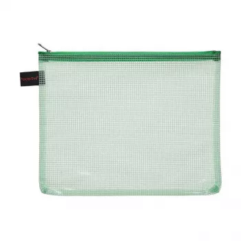 Foldersys 10 A5 maišeliai su užtrauktuku permatomas PVC