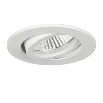 Brumberg TIRREL Apvalus įleidžiamas LED prožektorius 13W 12V Baltas Sukamas