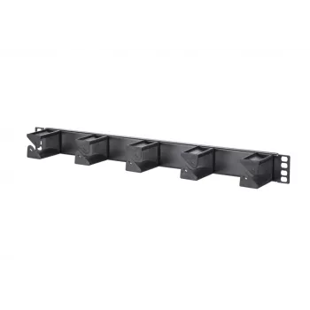 METZ CONNECT 19 colių komutacinė panelė, 1U, 56 mm, RAL 9005 juodos spalvos (130894-01-29-E)