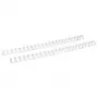 LMG Signaltechnologie 100 vielinio įrišimo šukos baltos 65 lapams (34RM95-WS)